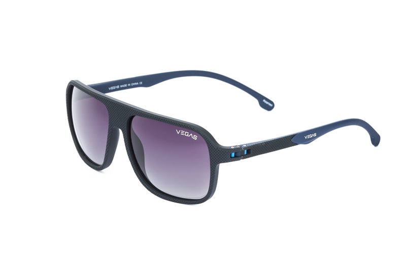 VEGAS Full Rim Shield Men Grey  Sunglasses V3007 C3 - Image 1